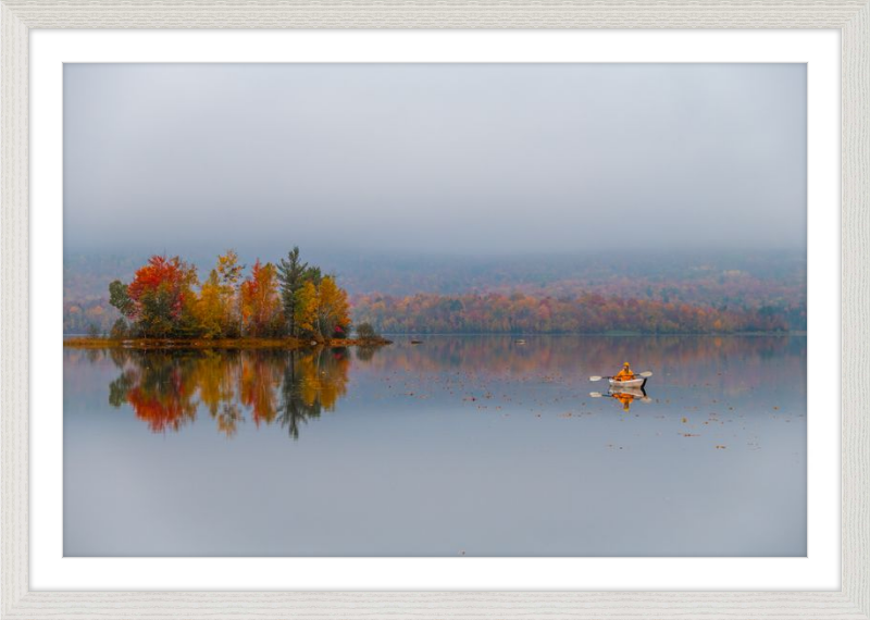 A brisk autumn paddle