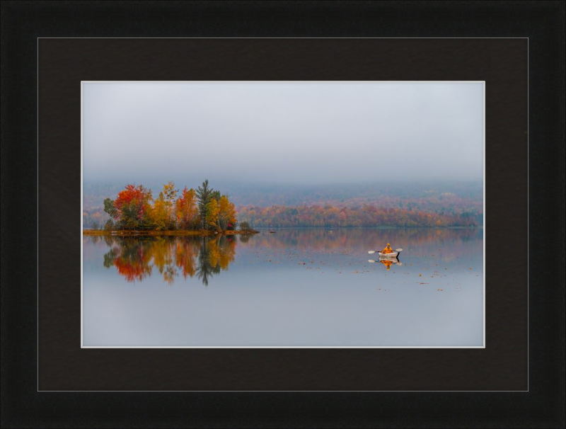 A brisk autumn paddle