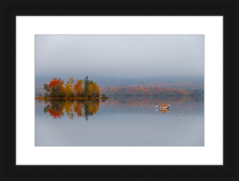 A brisk autumn paddle