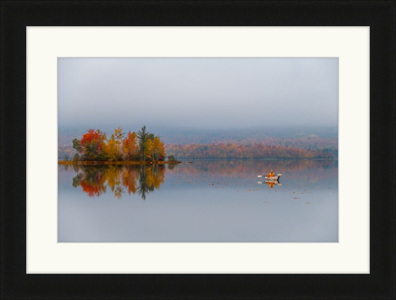 A brisk autumn paddle