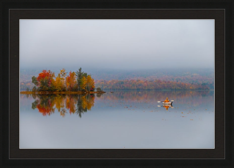 A brisk autumn paddle