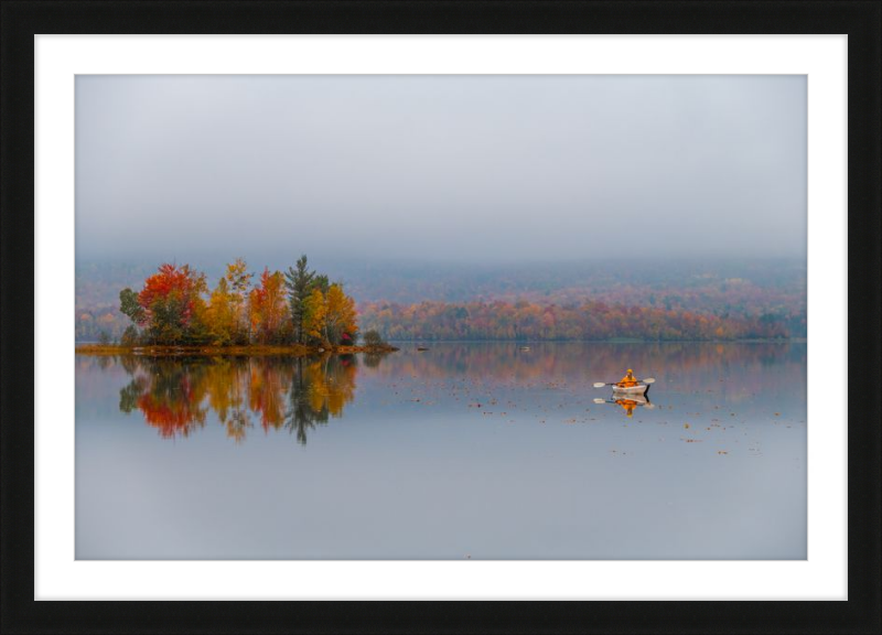 A brisk autumn paddle