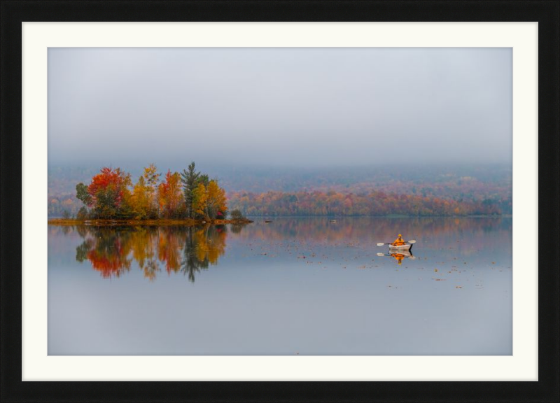 A brisk autumn paddle