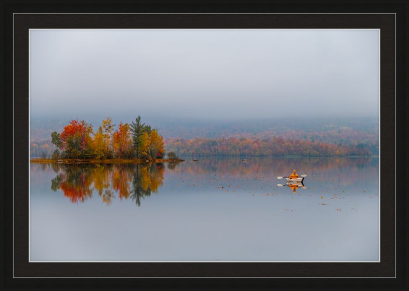 A brisk autumn paddle