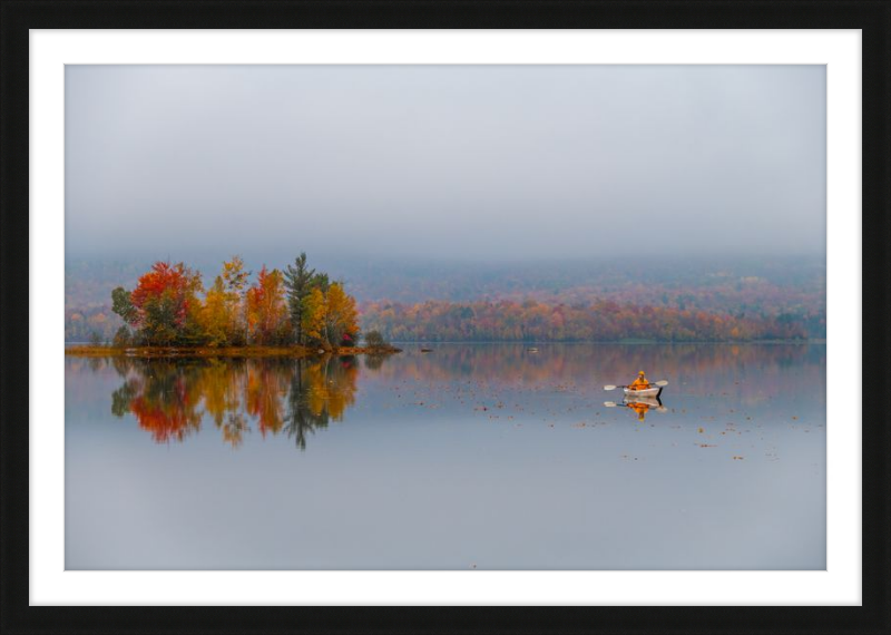 A brisk autumn paddle