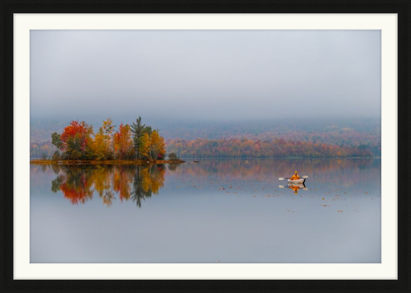 A brisk autumn paddle