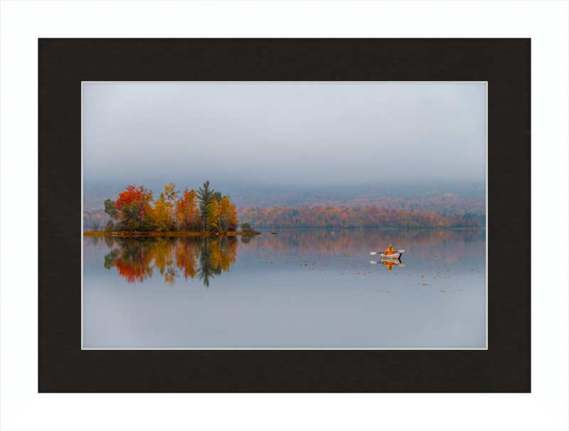 A brisk autumn paddle