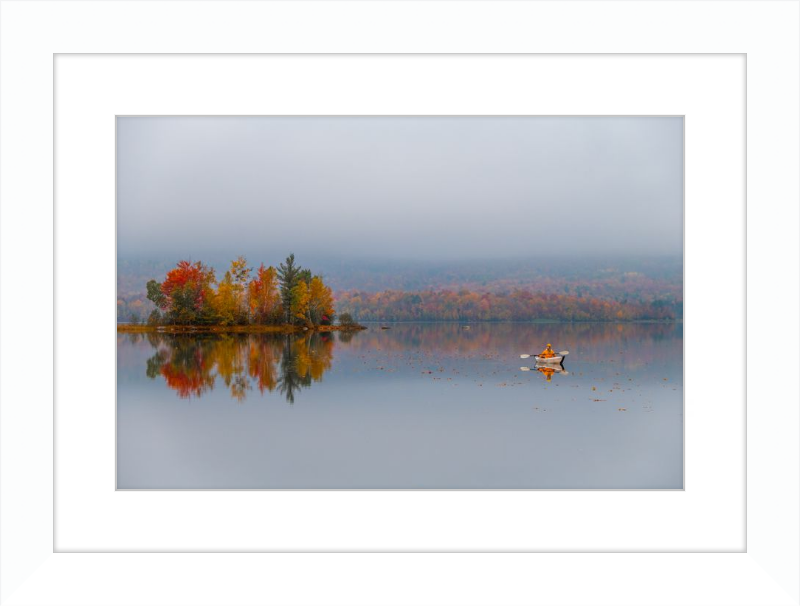 A brisk autumn paddle