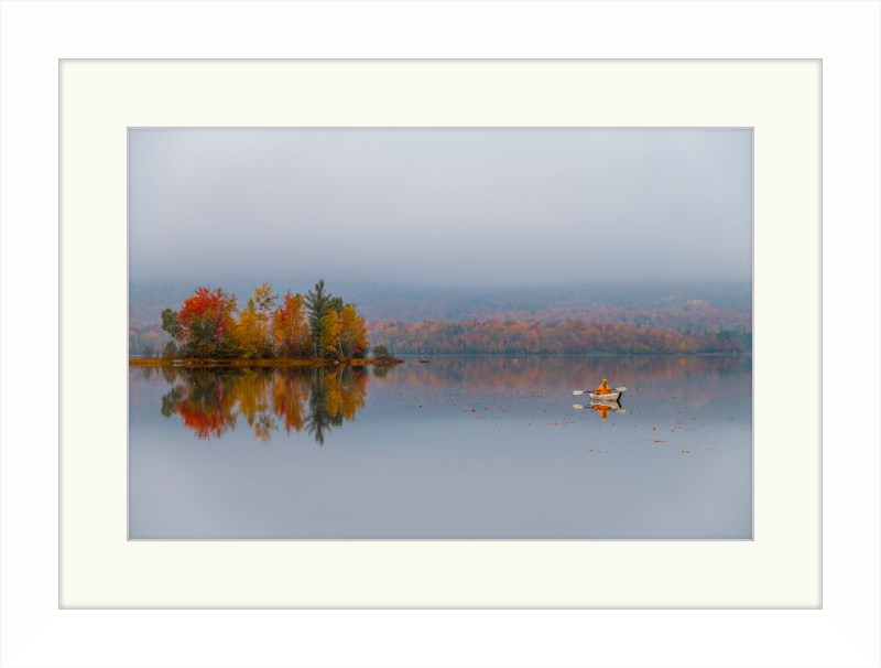 A brisk autumn paddle