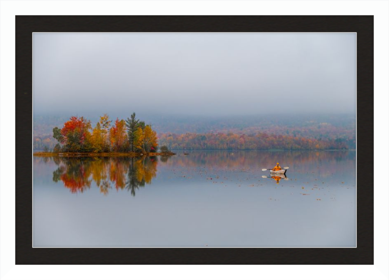 A brisk autumn paddle