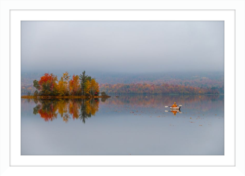 A brisk autumn paddle