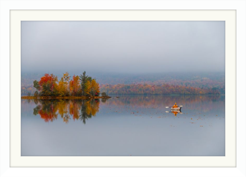 A brisk autumn paddle