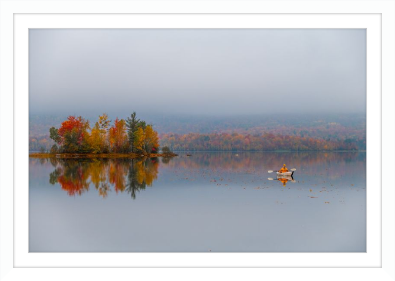 A brisk autumn paddle