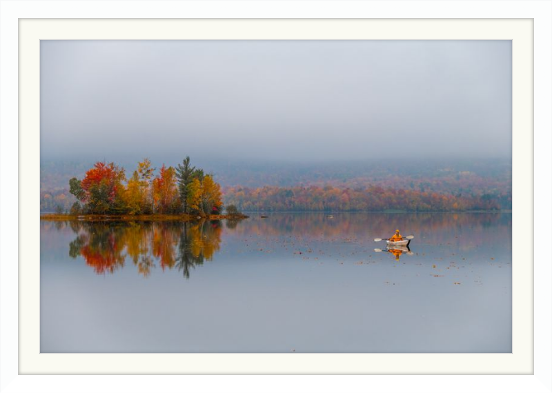 A brisk autumn paddle