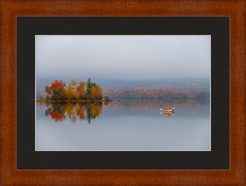 A brisk autumn paddle