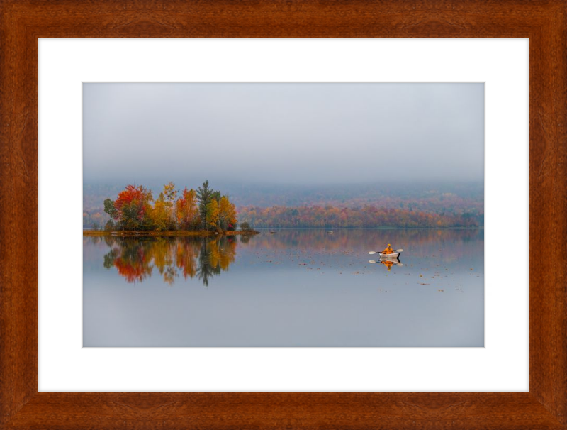 A brisk autumn paddle