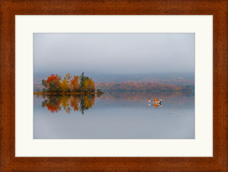 A brisk autumn paddle