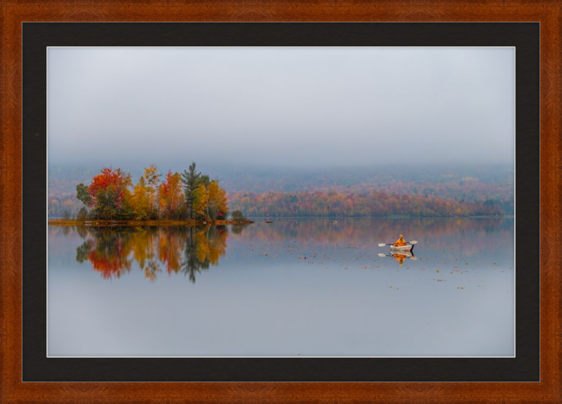A brisk autumn paddle
