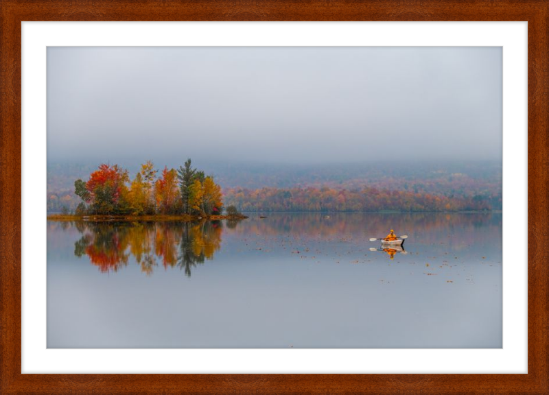 A brisk autumn paddle