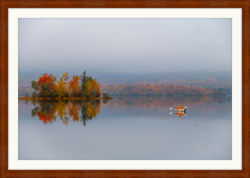 A brisk autumn paddle
