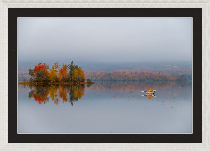A brisk autumn paddle