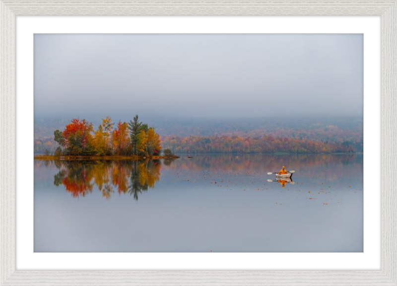 A brisk autumn paddle