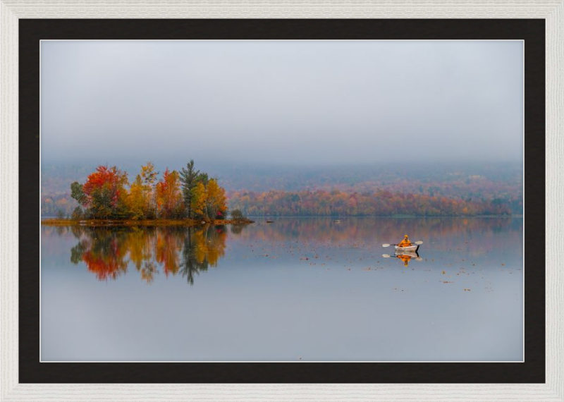 A brisk autumn paddle